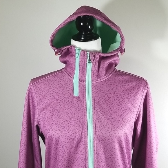 Women's Firefly Fleece Lined Hooded Jacket Size M Full Zip Fleece - Picture 3 of 9